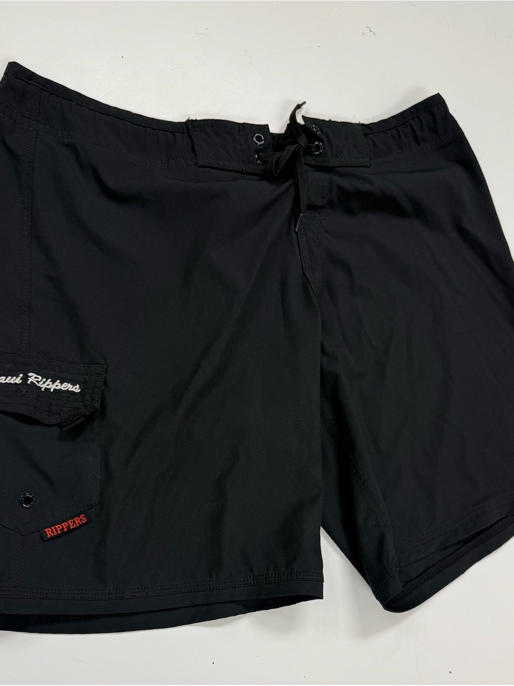 Women’s Black Swim Board Shorts by Maui Rippers